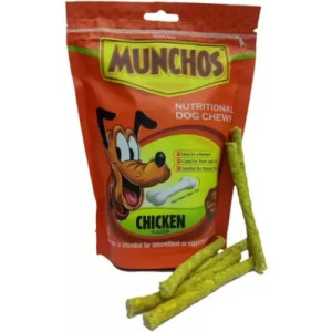 Munchos Nutritional Dog Chew Sticks Chicken Dog Chew