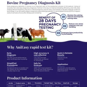 Anieasy Bovine Pregnancy Diagnosis Kit