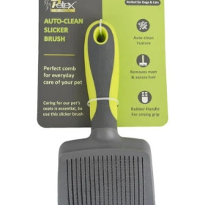Auto Clean Slicker Brush for dogs (L)