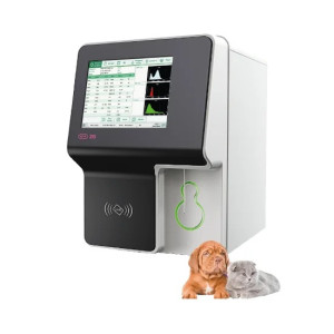 Genuri CBC Automated Veterinary Hematology Analyzer VH20, For Hospital, User Input: Touch