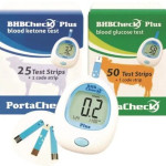 1-50 mmol/L Bhb Check Plus Blood Ketone & Glucose Test System, For Hospital