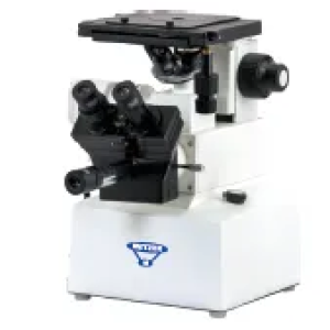 Co- Axial Inverted Trinocular Metallurgical Microscope