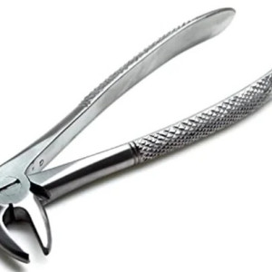 Stainless Steel Sliver Dental Extraction Forceps
