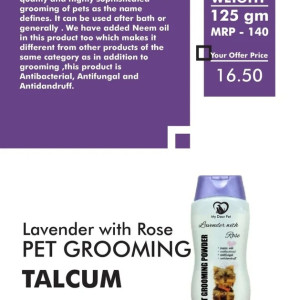 Dog Talcum Powder