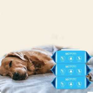 Dogs And Cats To Remove Tears Pet Wipes