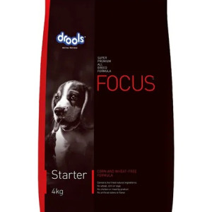 Drools Focus Starter Dog Food 4kg