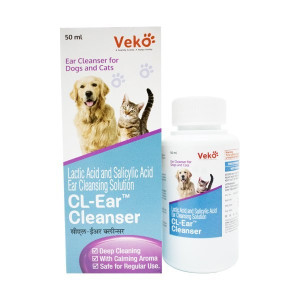 Ear Cleanser for Dogs & Cats