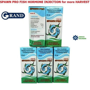 SPAWN PRO Fish Hormone injection to ensure more harvest in Fish Culture & Fish Breeding