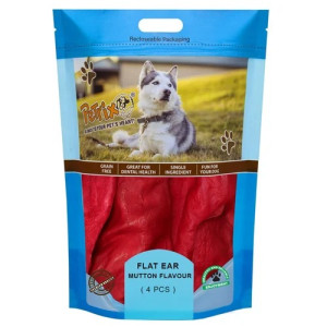 Flat Ear Mutton Flavour Dog Chews