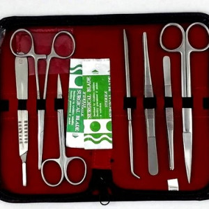 Dissection kit Stainless Steel Forgesy DR Instruments Comprehensive Set, 1 Kit, Size/Dimension: 6 Inch