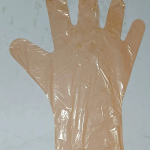 Plastic Veterinary Hand Glove, Powder Free