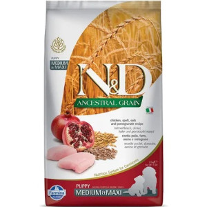 Farmina N&D Ancestral Grain Puppy Medium/Maxi Dog Food 2.5kg