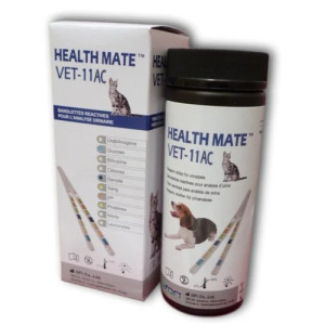 Health Mate Vet 11AC Urine Test Strip, Number of Strips: 50 Strips