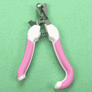 L-Shaped Anti-Skip Handle Pet Nail Clippers Cats Dogs Nail Clippers With File Pet Cleaning Supplies