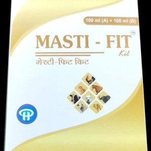 Tablet Masti Fit Kit Homeopathic Veterinary Medicines, For Animal Care, Packaging Type: Box
