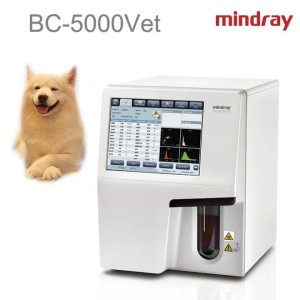 5-Part Fully Automatic Mindray BC 5000Vet CBC Veterinary Hematology Analyzer, For Laboratory