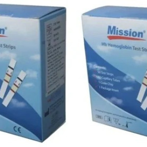 Mission HB Hemoglobin Test Strip