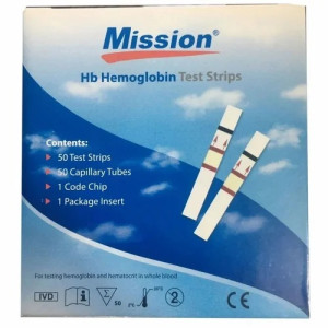 Mission Hb Hemoglobin Test Strips,HB STRIP