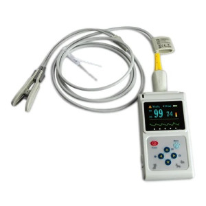 Contec VET Veterinary Pulse Oximeter SPO2 Pulse Rate Monitor Ear Tongue Probe PC SW