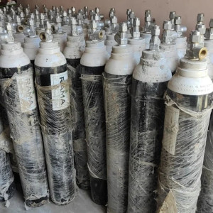 Empty B-Type (10 Litre) Medical Oxygen Gas Cylinder
