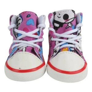 Lace UP Pet Dog Shoes