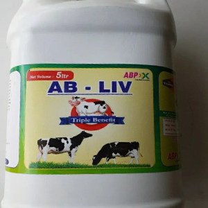 AB-LIV Cattle Feed Supplement, Packaging Type: Plastic Can, Pack Size: 5 Ltr