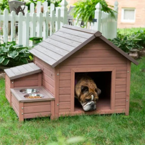 Brown Plastic Dog Houses