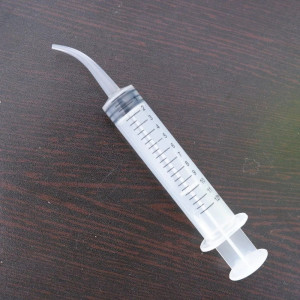 Plastic Catheter Tip 12ml Pet Hand Feeding Syringes, 14G
