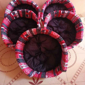 Round Dog Bed