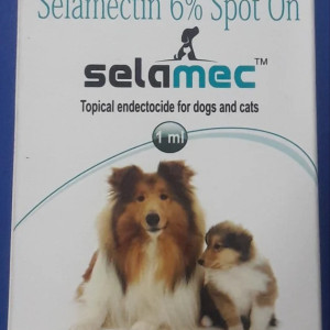 Selamectin 6 % Spot On 1 ml, For VETERINARY, petcare