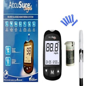 Accusure Blood Glucose Monitoring System, For Hospital,Clinic