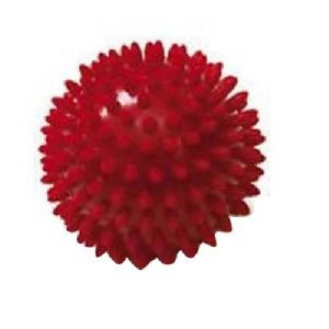 Canna Pet Rubber Spiky Ball Dog Toy, Packaging Type : Packet, Color : Red