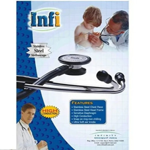 Stainless Steel Stethoscope Infi for Medical