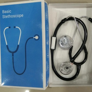 Single Sided Dr.Odin Basic Stethoscope, Polished Alloy, Single Piece Tunable