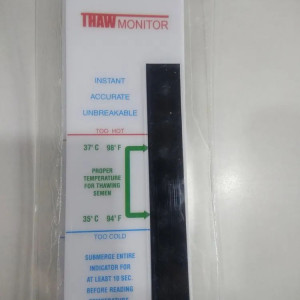 Plastic Thaw Card Monitor, For Veterniary