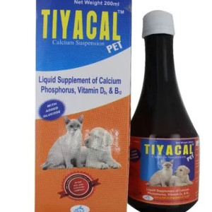 Tiyacal Calcium Supplement For Dogs & Cats