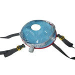 Blue Pvc Helmet Masks Niv, For Veterinary Hospital