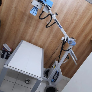 Machine Type: Portable (Mobile) Veterinary X Ray Machine, Generator Capacity: 100 mA, High Frequency